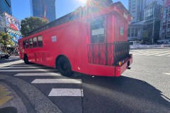 PRバス走行@男性アイドルグループ