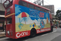 C-ONE 55周年記念ロンドンバス