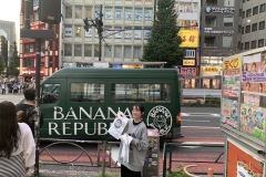 BANANA REPUBLIC PRサンプリング @ 都内4か所